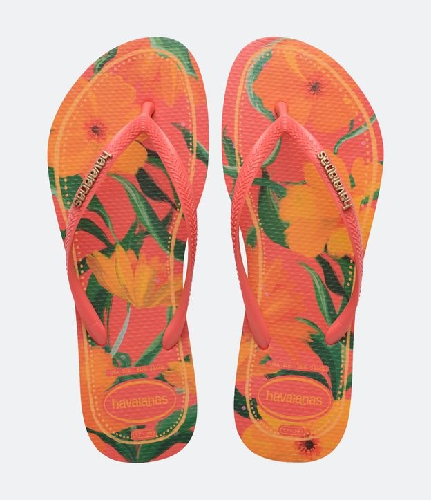 Chinelo Slim Havaianas Tropical