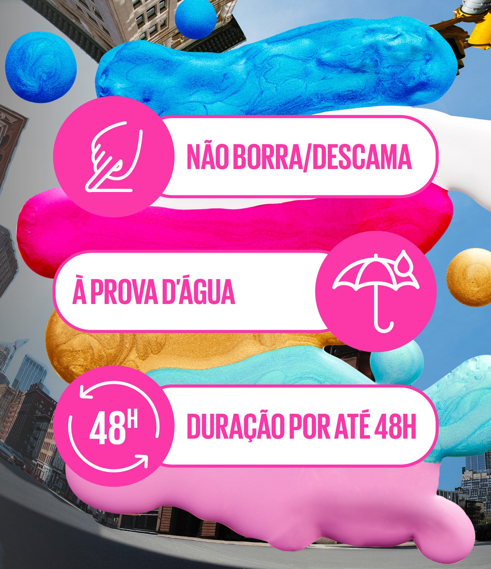 Delineador Maybelline Tattoo Liner Play  Azul Metalico 5