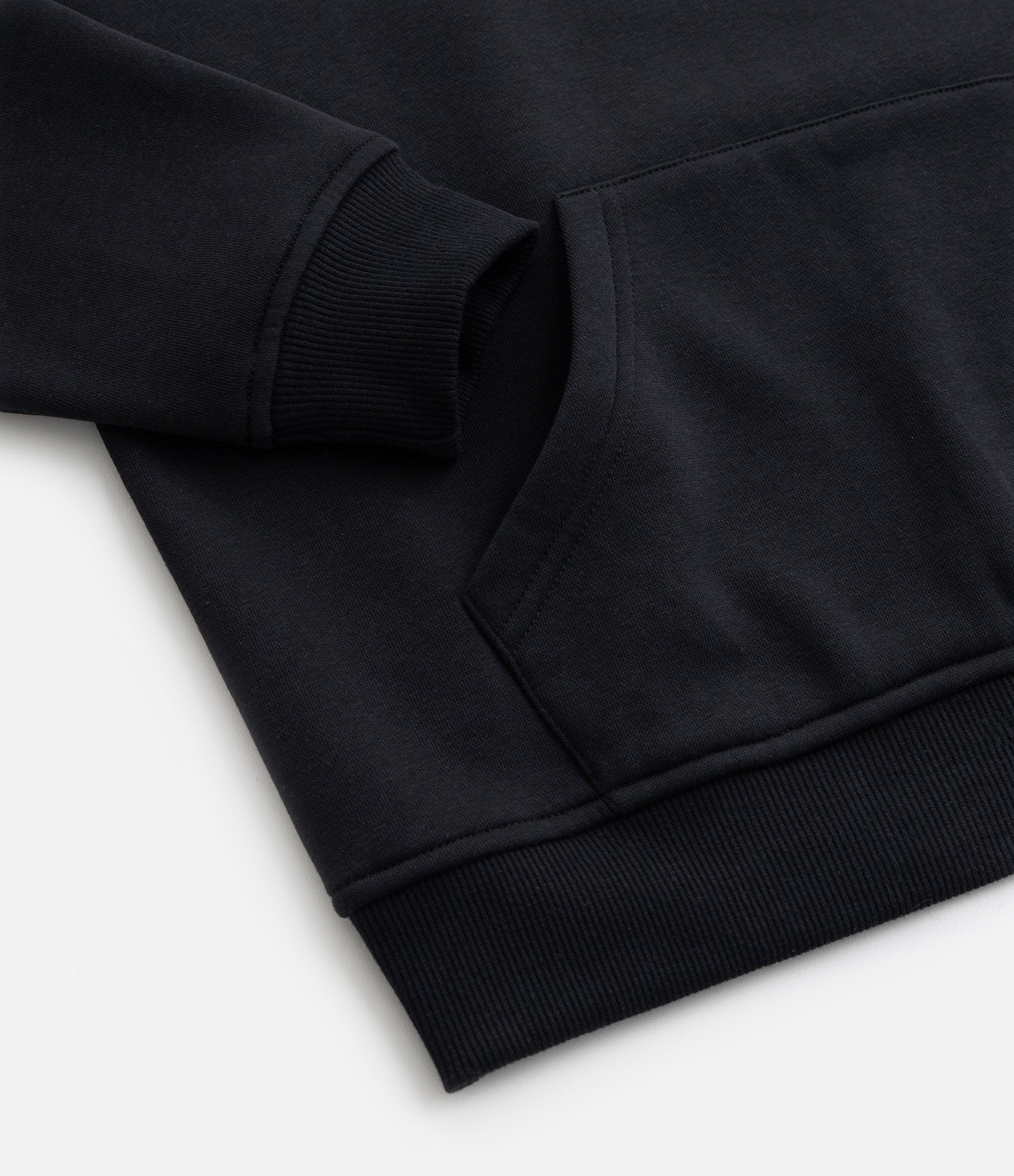 Casaco Infantil Quentinho com Detalhe de Etiqueta no Peito - Tam 5 a 14 Anos Preto 5