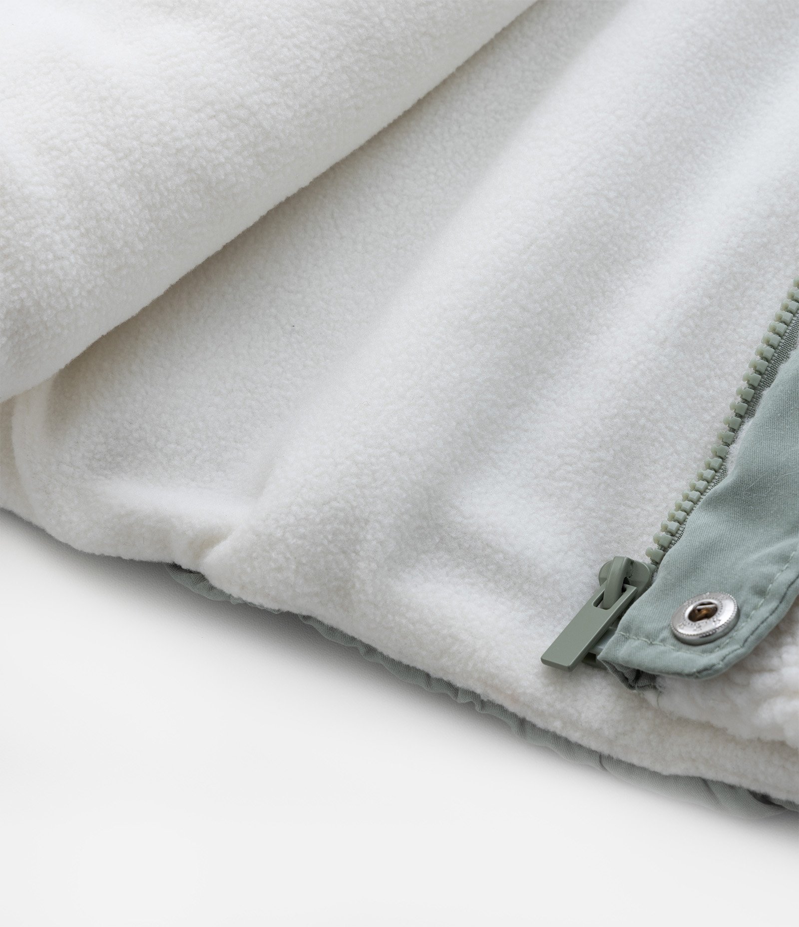 Jaqueta Infantil em Sherpa com Bolsinhos - Tam 2 a 5 Anos Verde 6