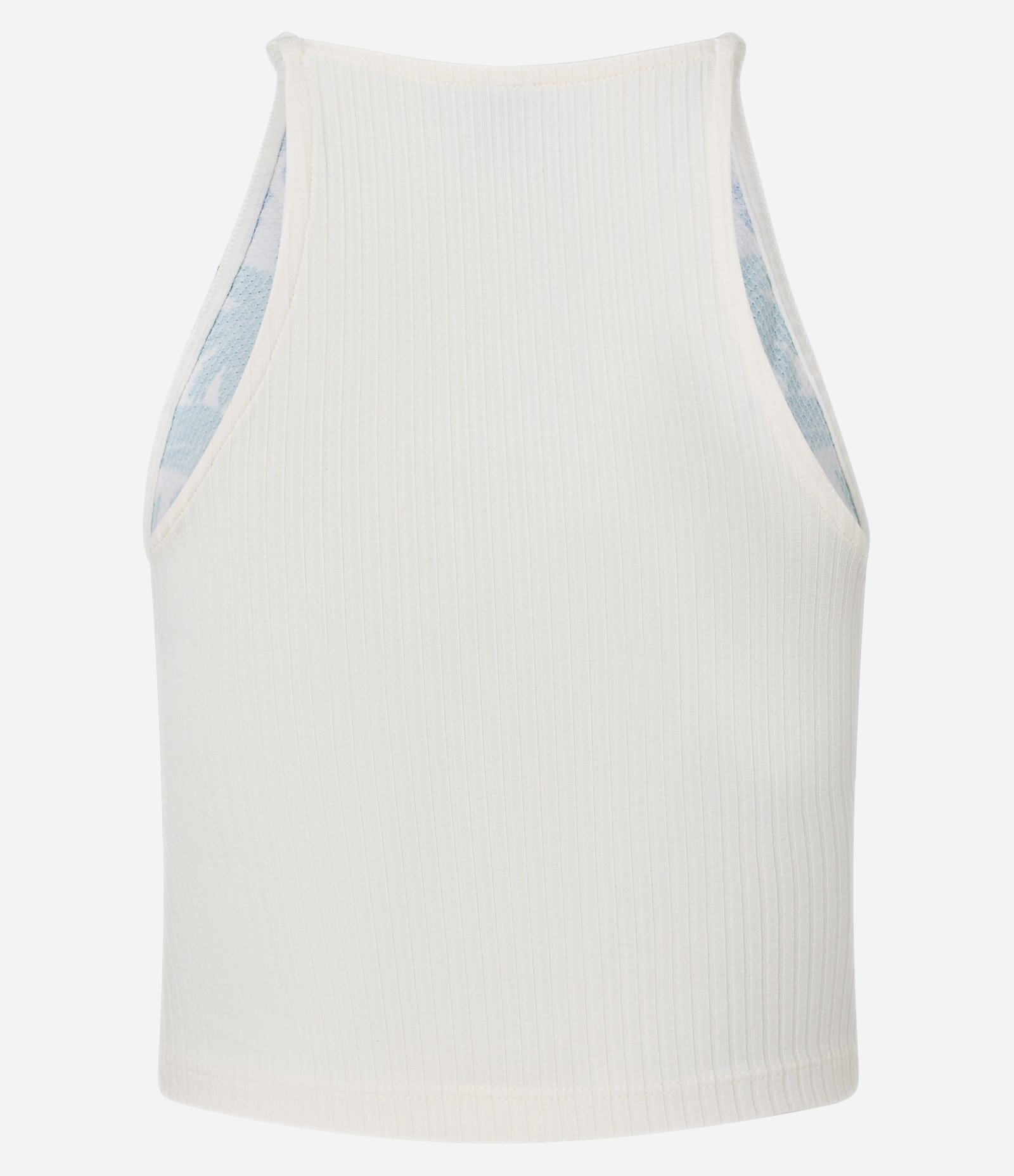 Blusa Texturizada com Estampa Tropical Branco 6