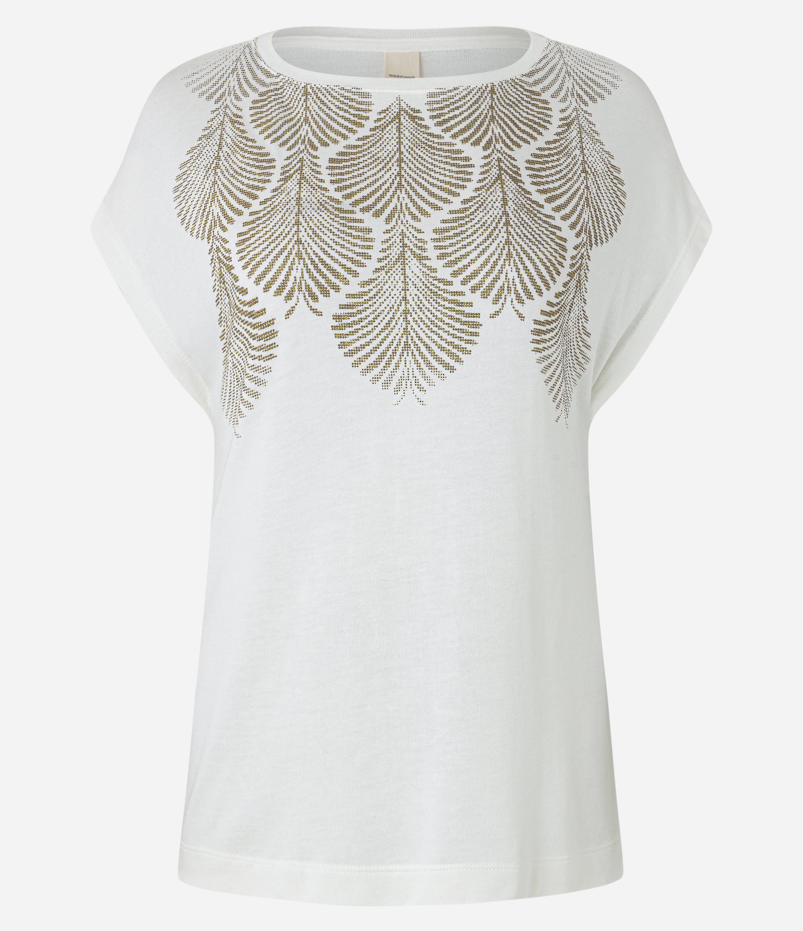 Blusa Sem Cava em Viscose com Textura Escama de Peixe Branco Neve 6