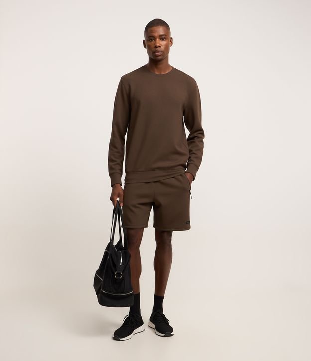 Cor: Marrom Escuro | Tamanho: P