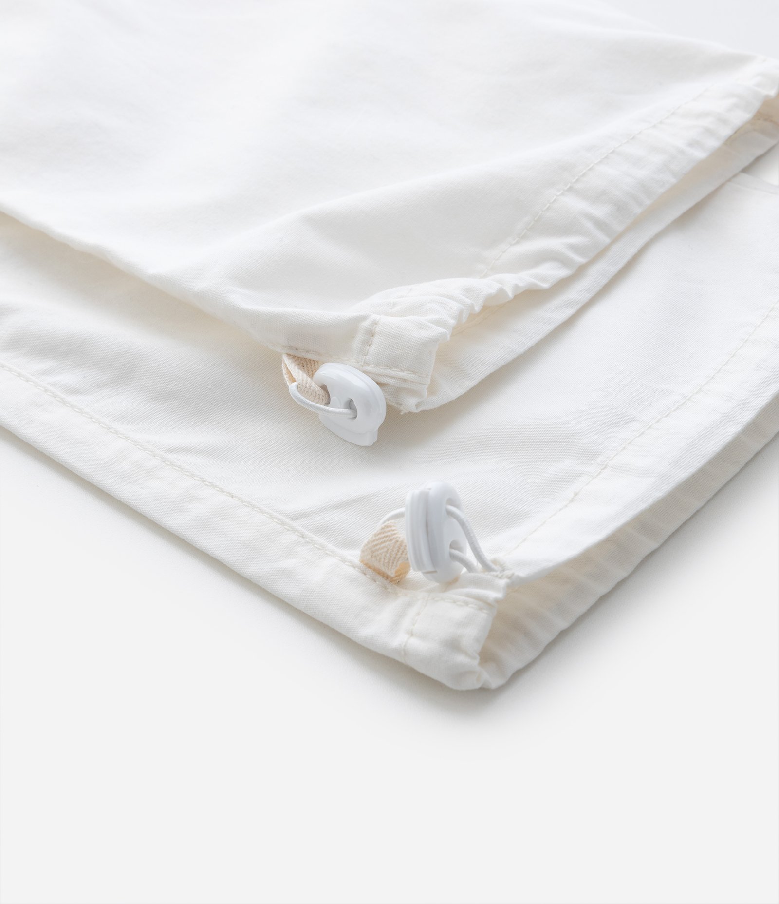 Calça Parachute Infantil com Detalhe no Joelho - Tam 5 a 14 anos Branco 3