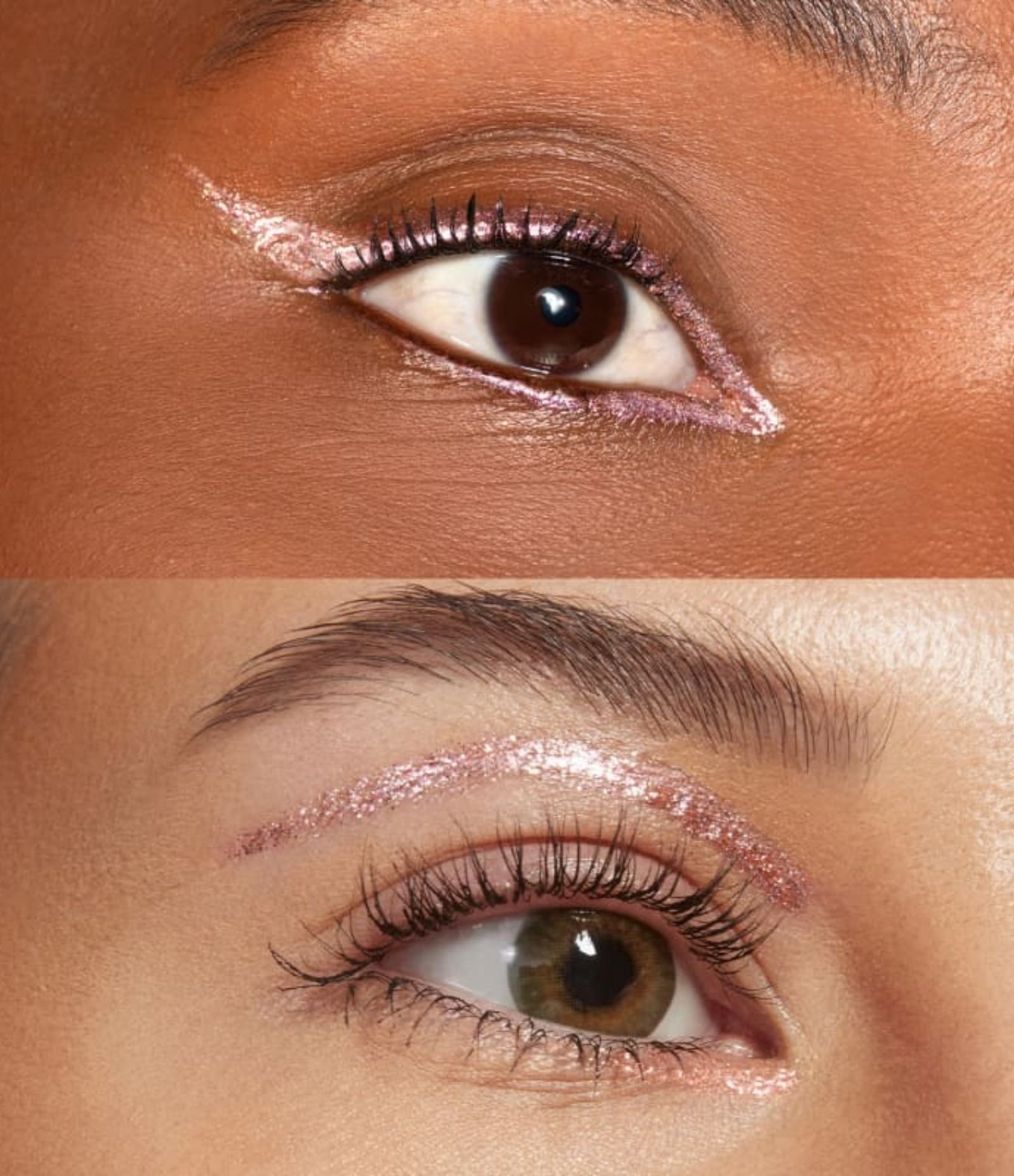 Delineador Niina Secrets Crystal Brilho Rose Gold 4