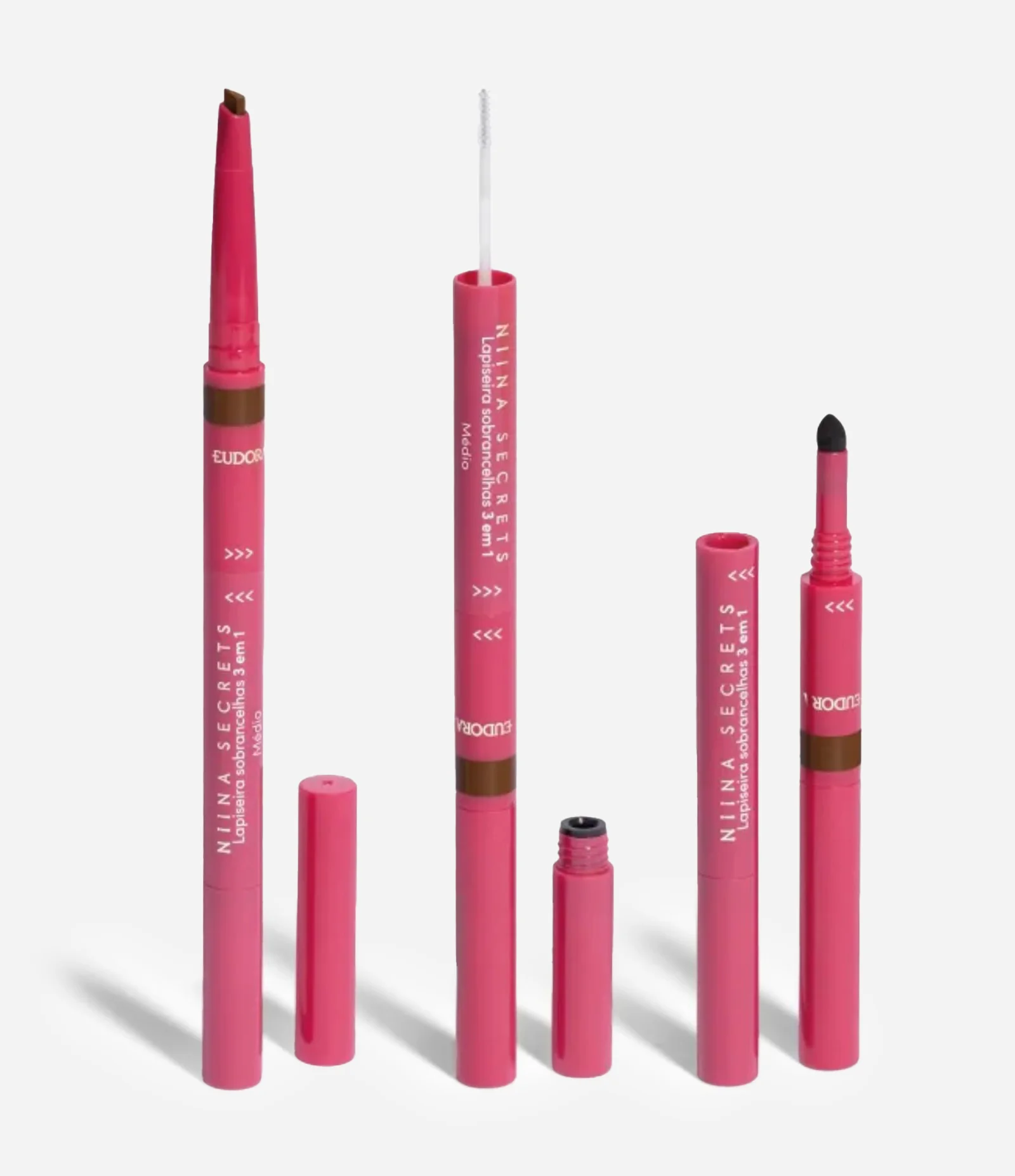 Lapiseira de Sobrancelhas 3 em 1 Niina Secrets Média 2