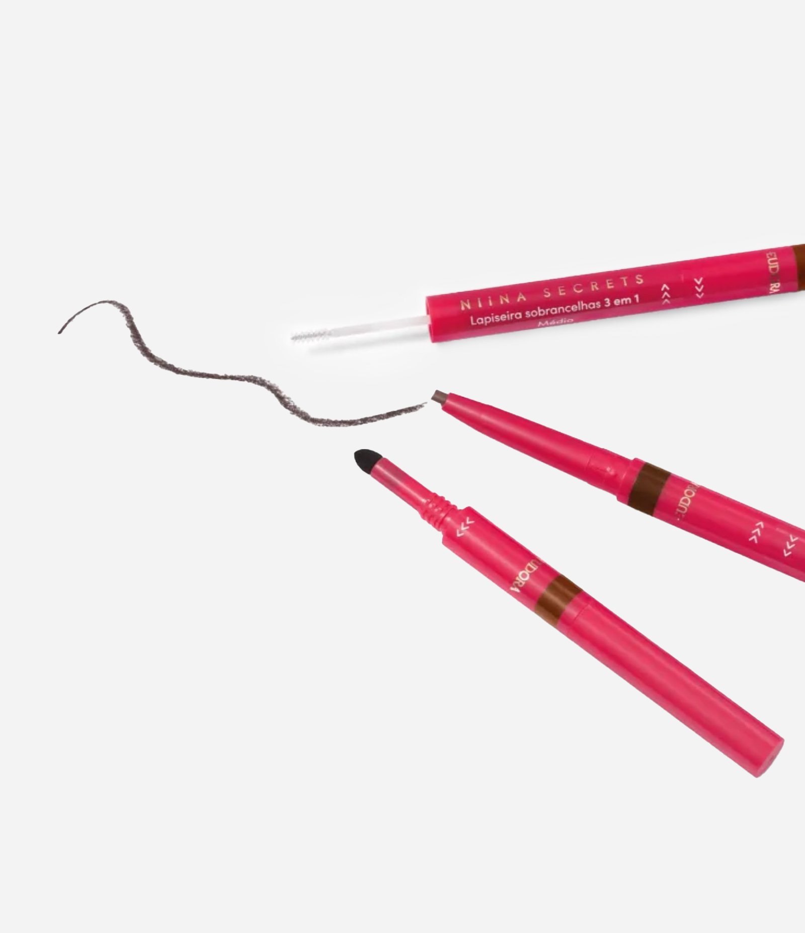 Lapiseira de Sobrancelhas 3 em 1 Niina Secrets Média 4