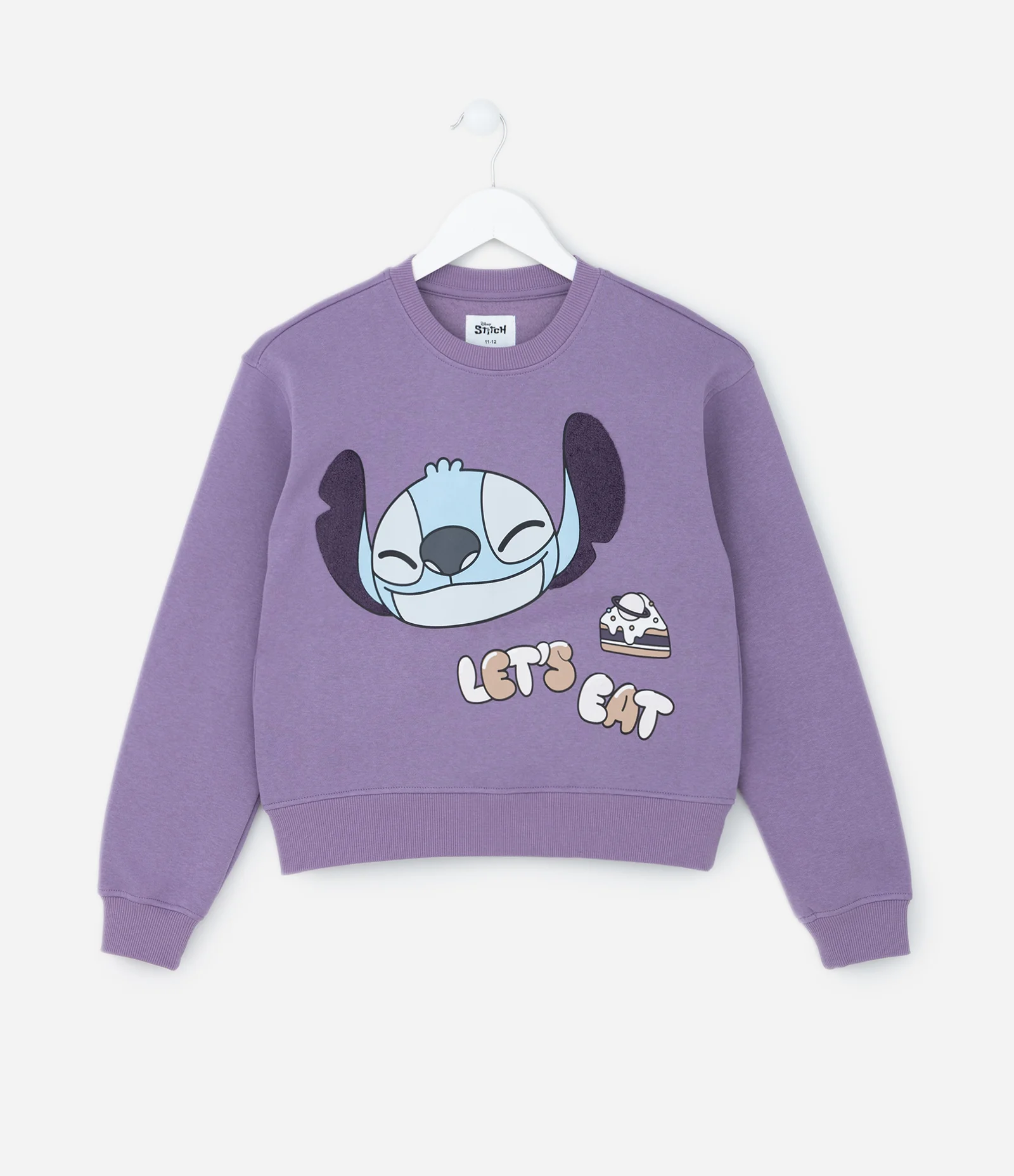 Blusão Infantil Quentinho com Estampa do Stitch - Tam 5 a 14 Anos Roxo 1