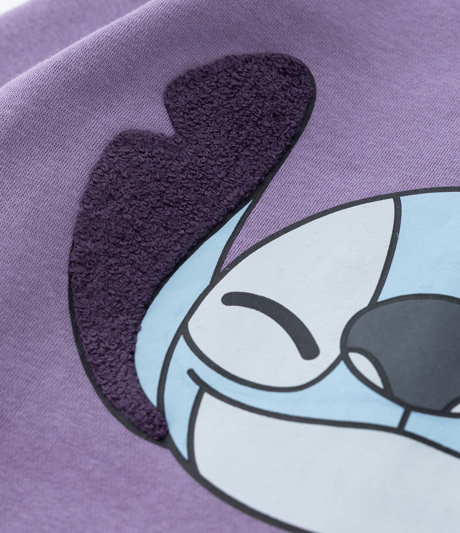 Blusão Infantil Quentinho com Estampa do Stitch - Tam 5 a 14 Anos Roxo 3