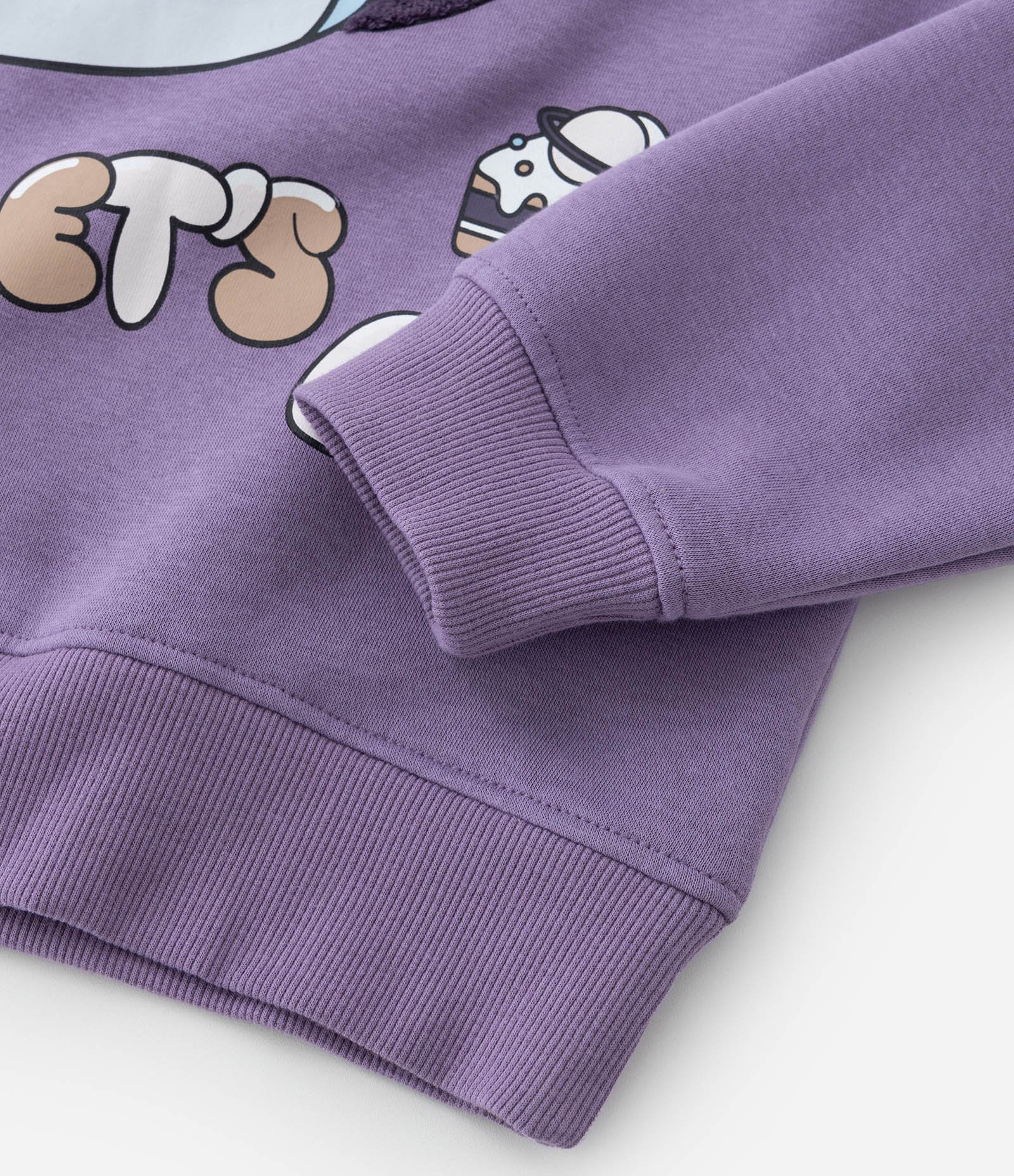 Blusão Infantil Quentinho com Estampa do Stitch - Tam 5 a 14 Anos Roxo 4