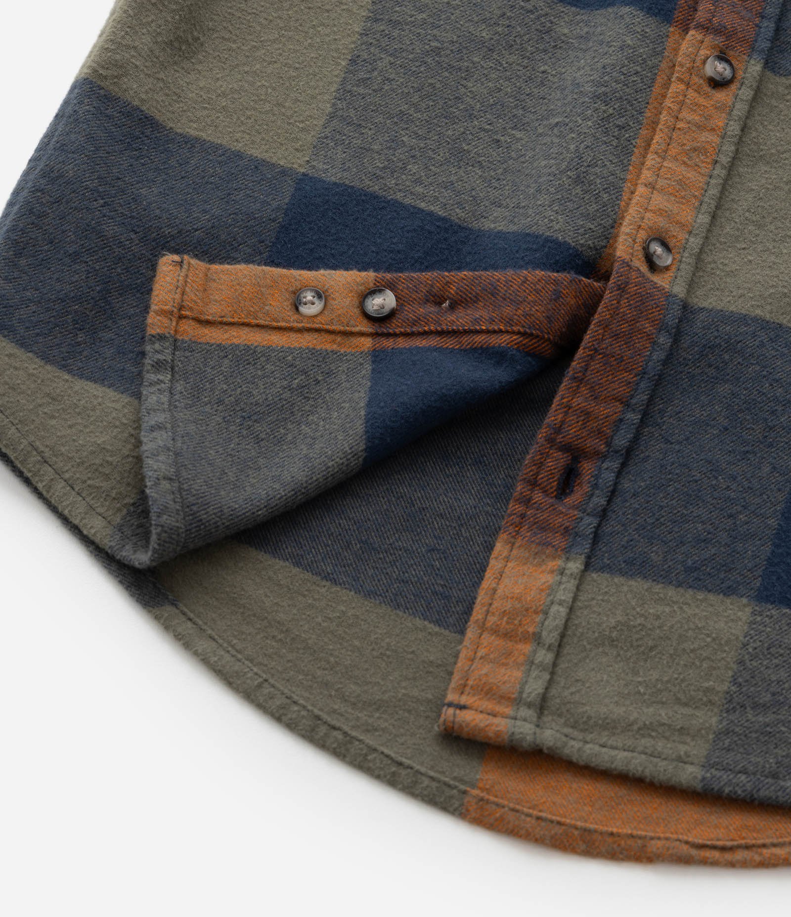 Camisa Infantil em Flanela com Estampa Xadrez - Tam 5 a 14 Anos Verde/Azul 4