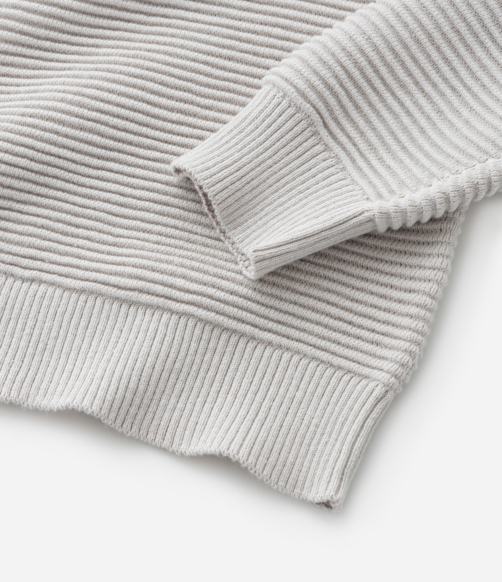 Blusão Infantil Canelado com Cava Raglan - Tam 5 a 14 Anos Cinza 5