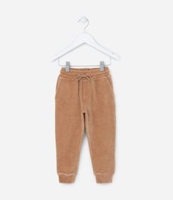 Calça Infantil em Veludo Canelada - Tam 1 a 5 Anos