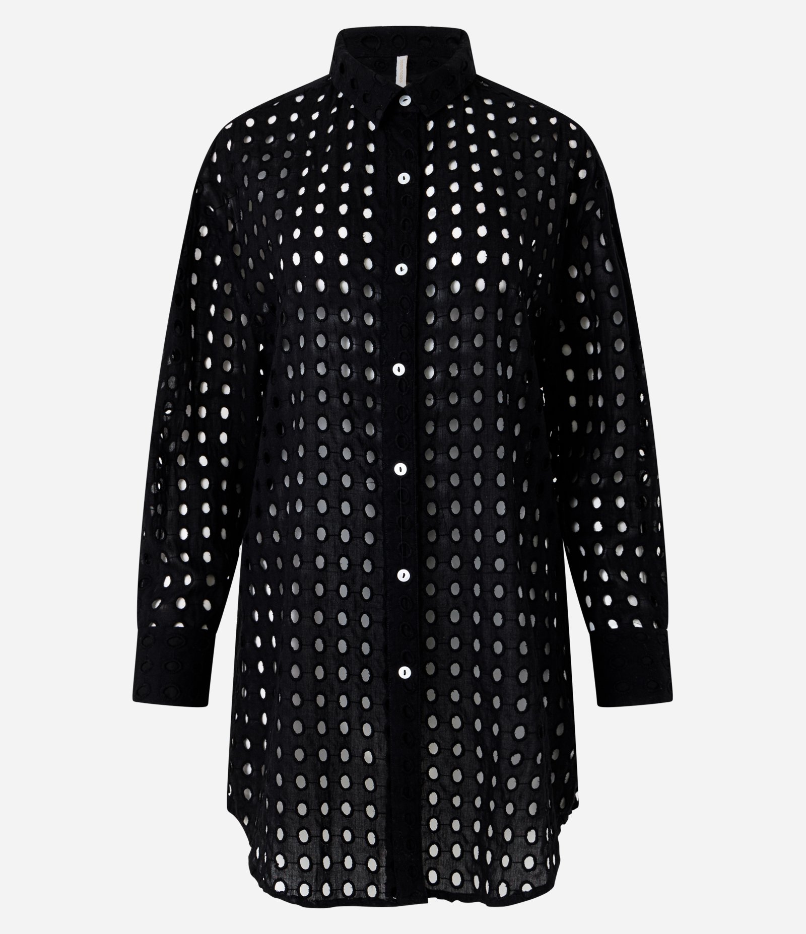 Saída de Praia Chemise em Laise Preto 5