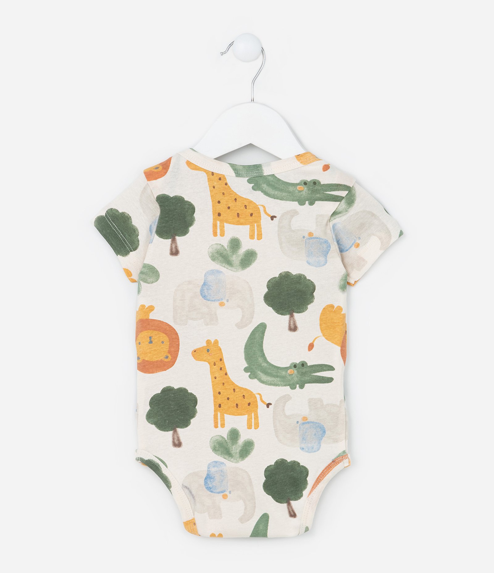 Body Infantil com Estampa Bichinhos - Tam 0 a 18 meses Multicores 2