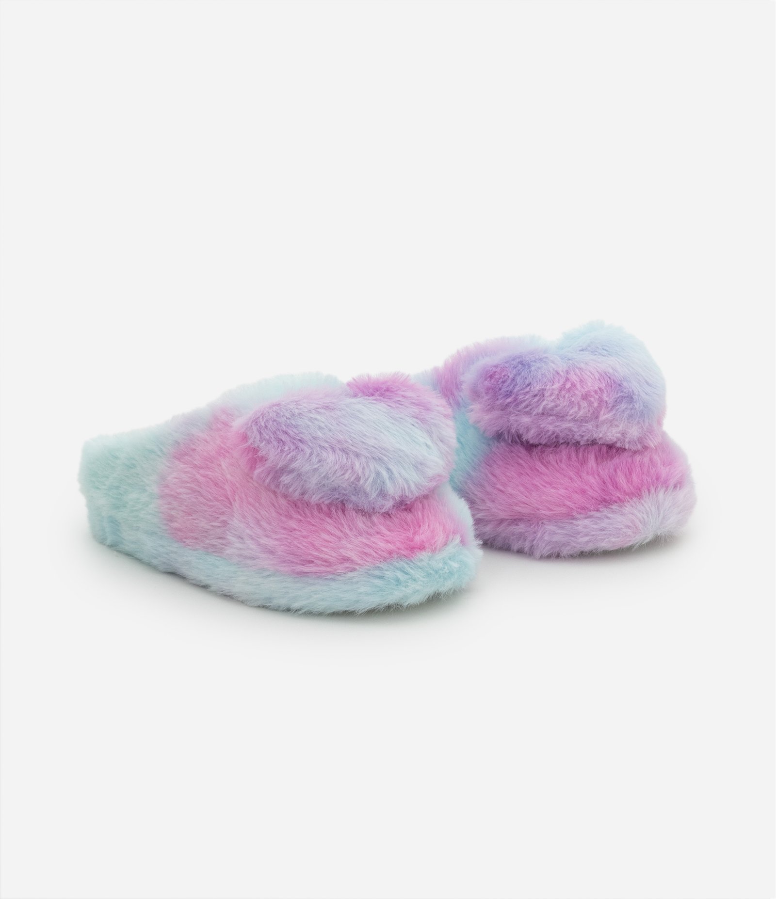 Pantufa Chinelo Infantil com Bordado Coração - Tam 29 a 36 Multicores 1