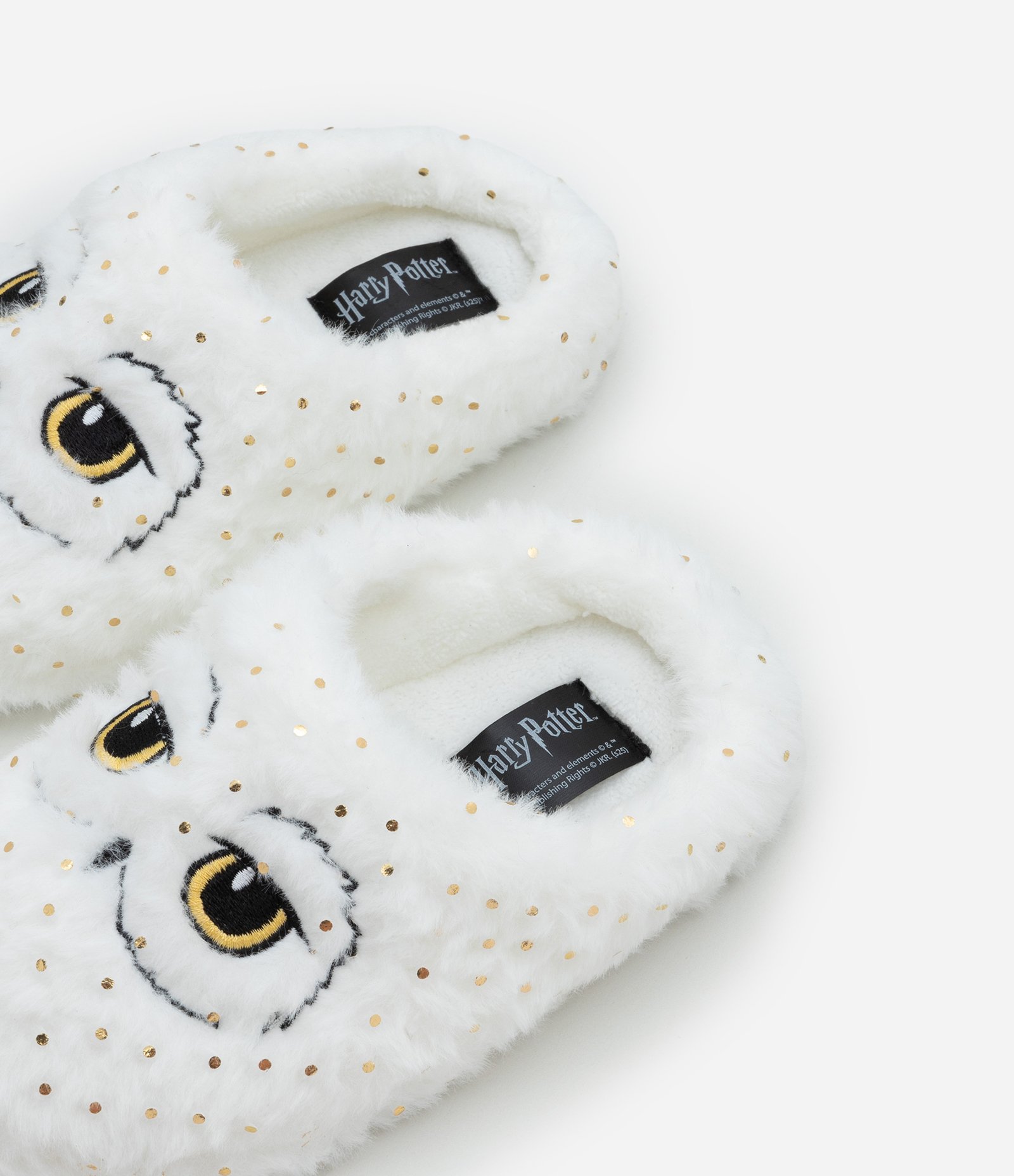 Pantufa Chinelo Infantil com Bordado Harry Potter - Tam 29 a 36 Branco 2