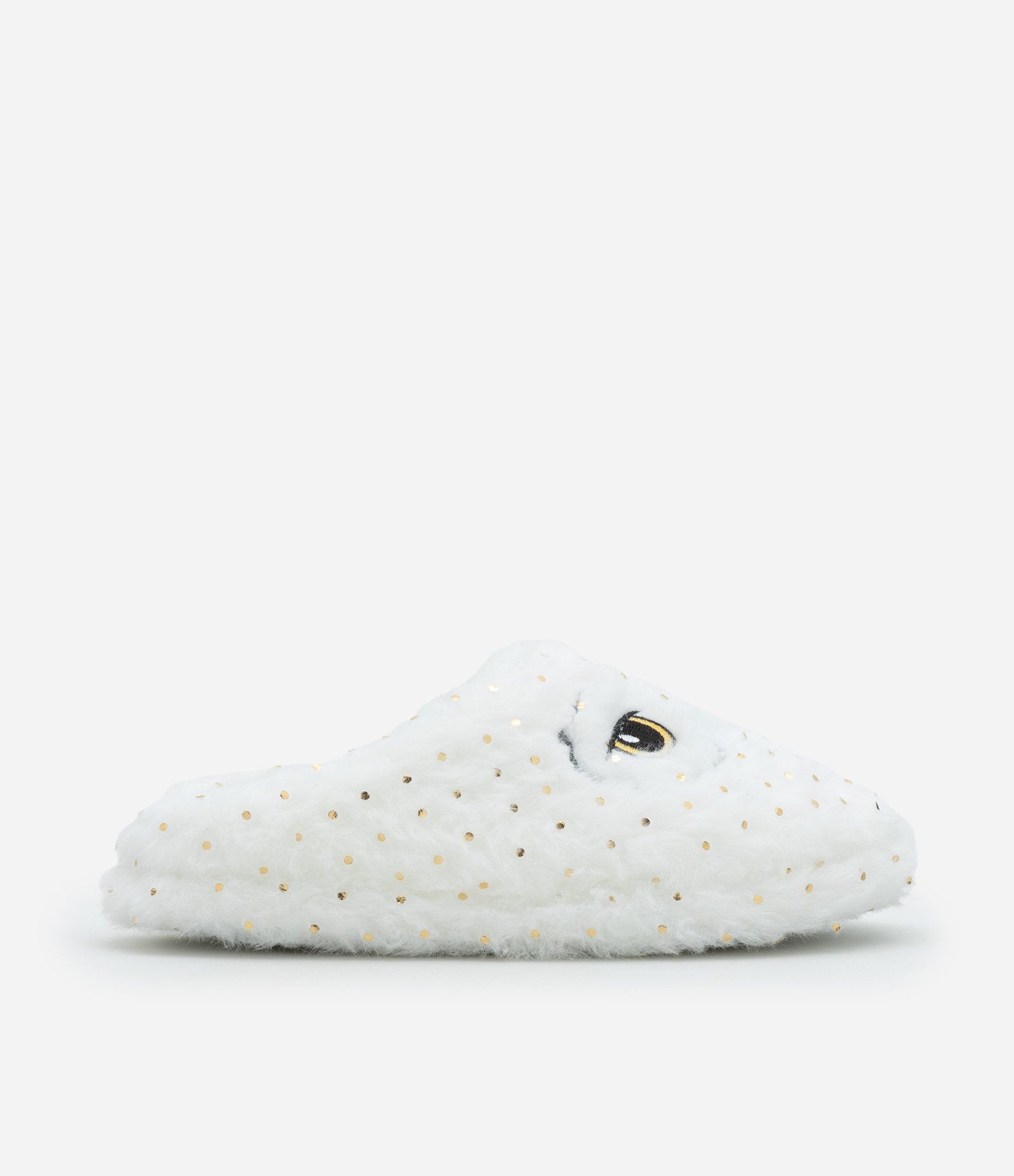 Pantufa Chinelo Infantil com Bordado Harry Potter - Tam 29 a 36 Branco 4