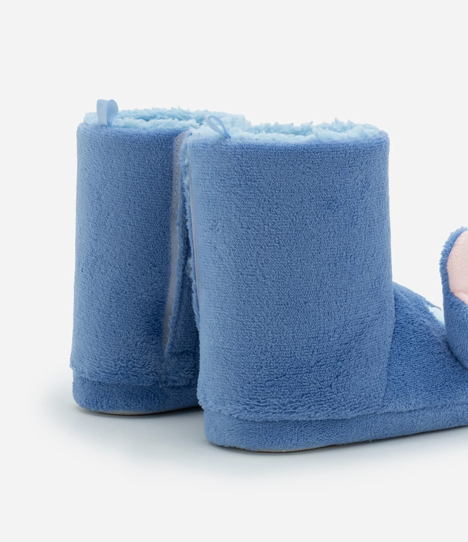 Pantufa Bota Infantil com Bordado do Stitch - Tam 29 a 36 Azul 2