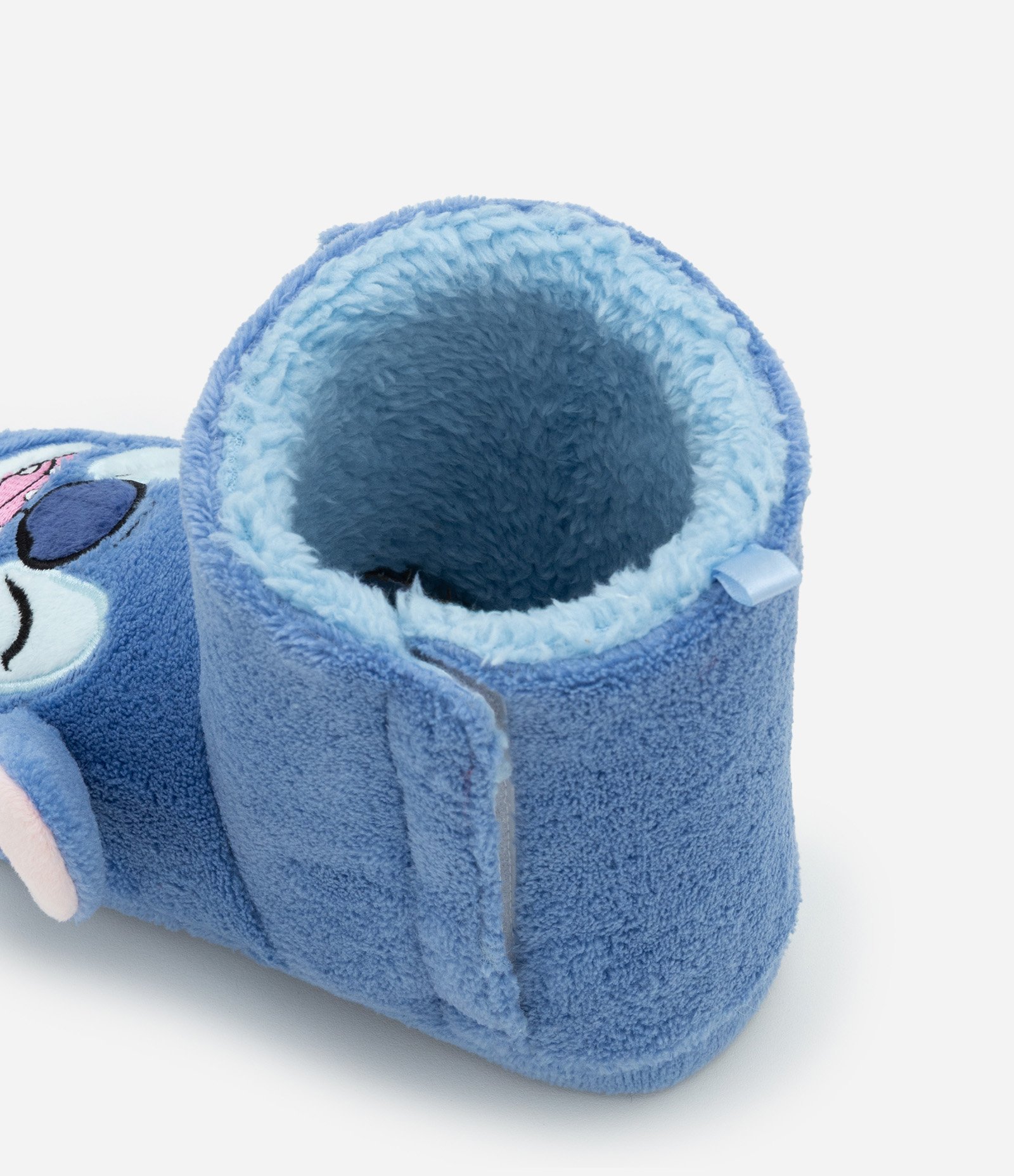 Pantufa Bota Infantil com Bordado do Stitch - Tam 29 a 36 Azul 4