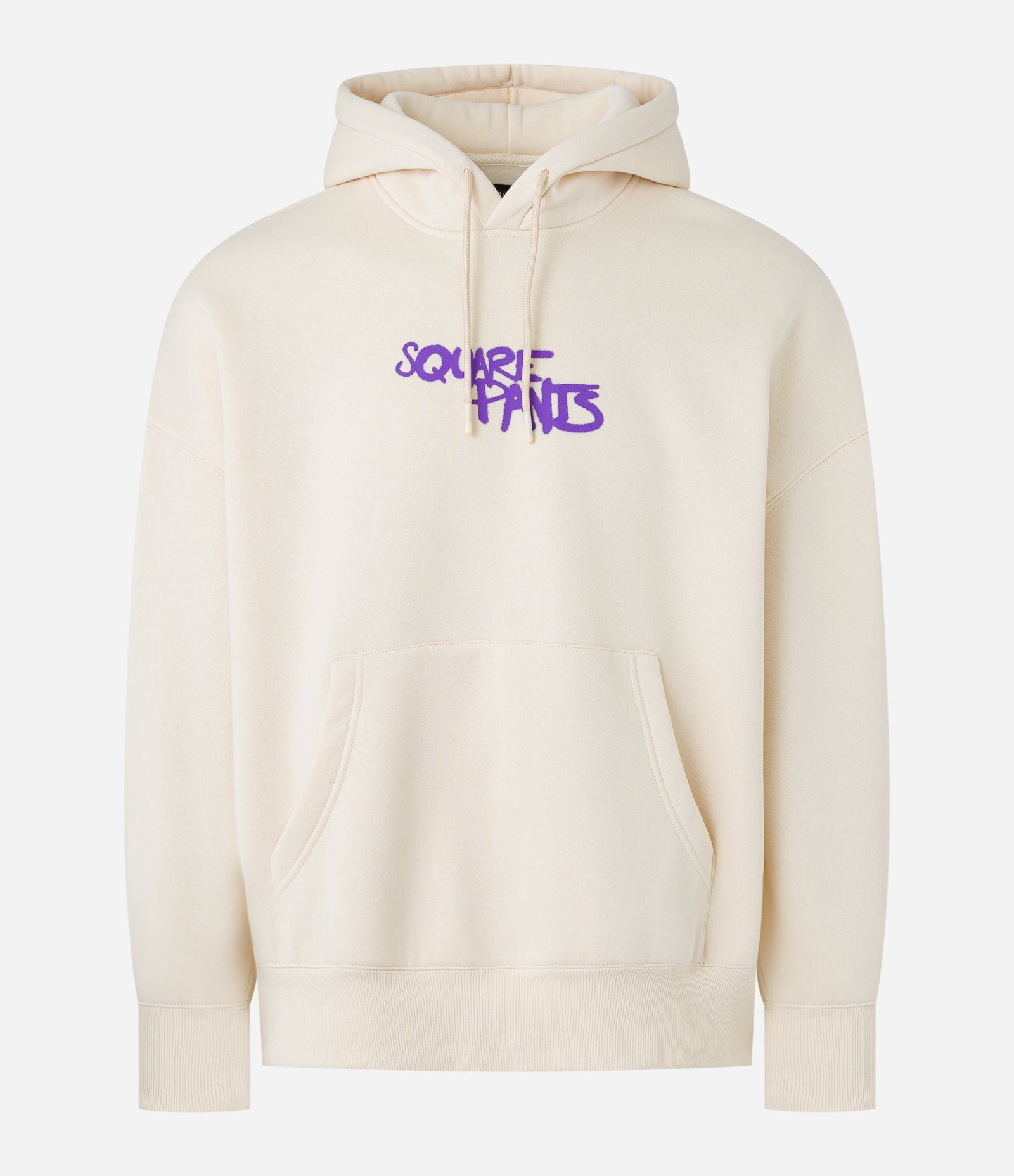 Blusão Boxy em Algodão com Estampa Bob Esponja Bege 6