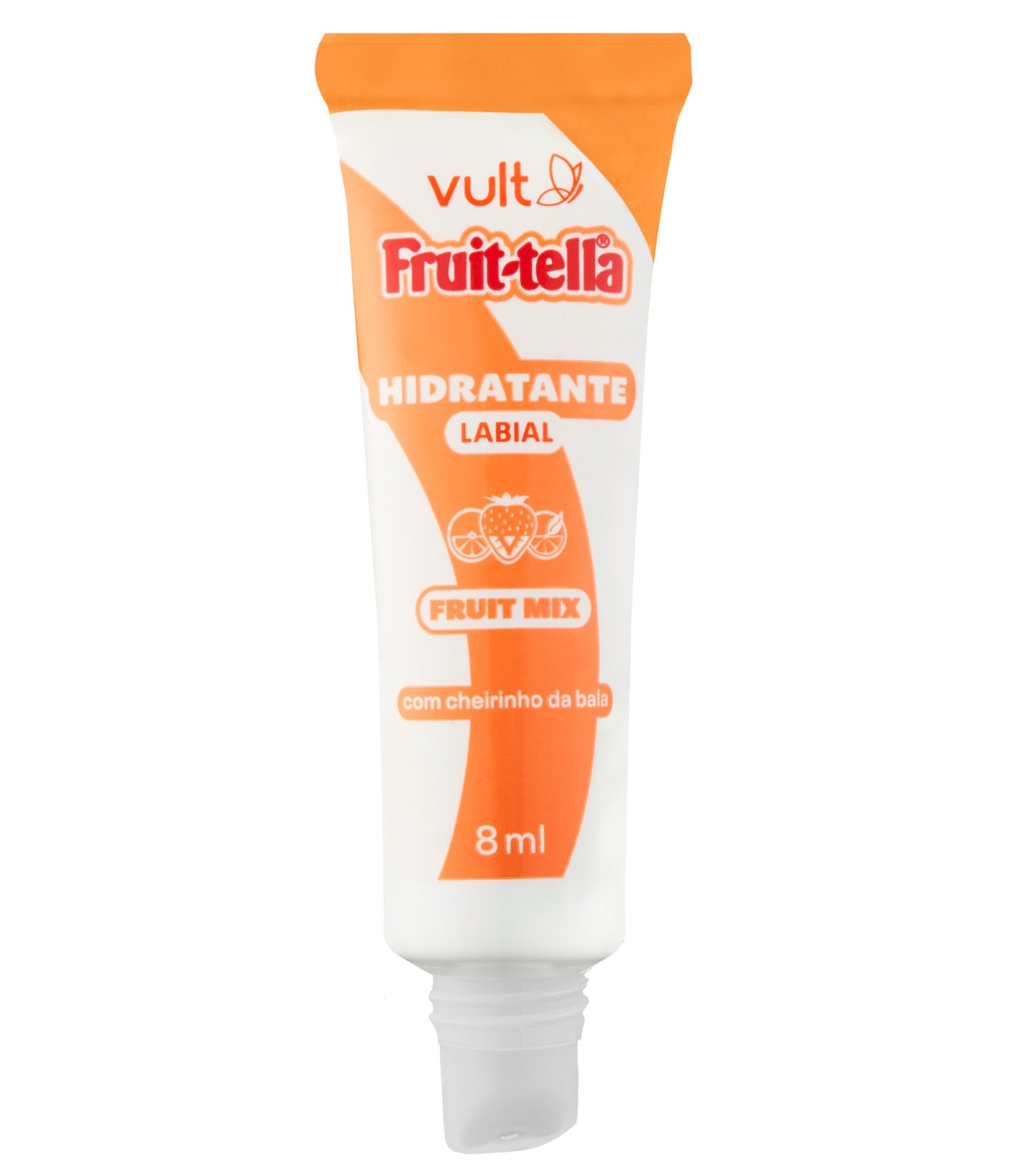 Hidratante Labial Fruit Mix Coleção Fruittella Vult 8ml 1