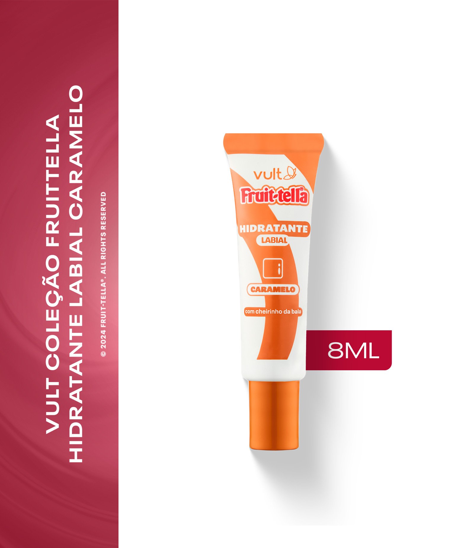 Hidratante Labial Caramelo Coleção Fruittella Vult 8ml 2