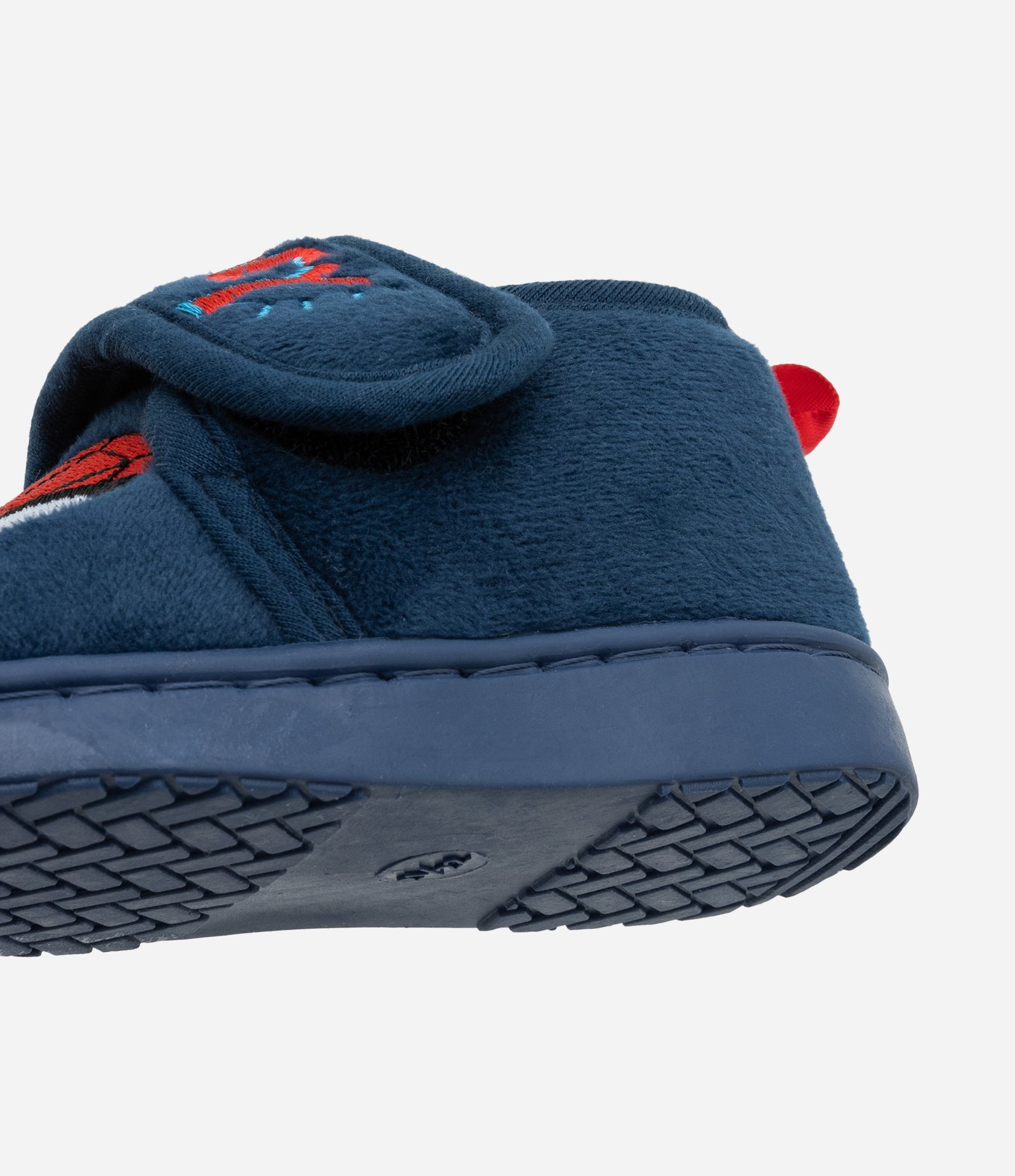 Pantufa Fechada em Fleece com Bordado Spidey - Tam 19 a 28 Azul 3