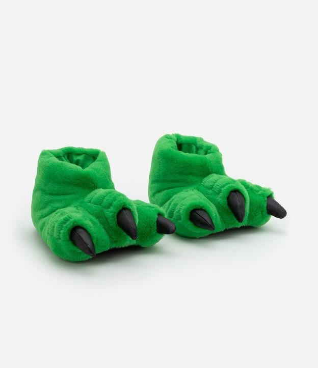Pantufa Fechada Infantil Pata de Dino - Tam 29 ao 36