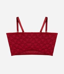 Sutiã Sem Bojo Rendado com Alça Removível Curve e Plus Size