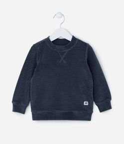 Blusão Infantil em Veludo Canelado - Tam 1 a 5 Anos