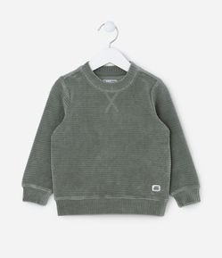 Blusão Infantil em Veludo Canelado - Tam 1 a 5 Anos