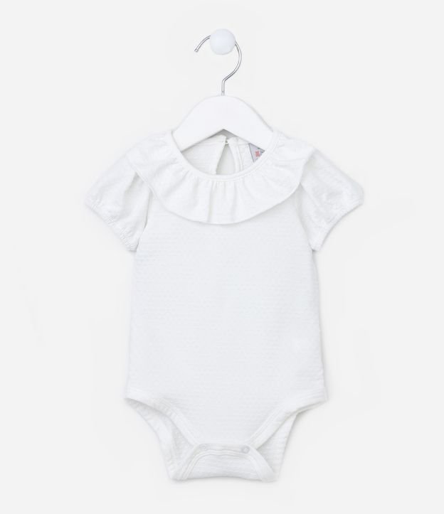 Cor: Branco Neve | Tamanho: 9-12M