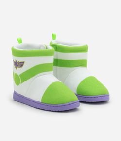 Pantufa Bota Infantil com Bordado Buzz Lightyear - Tam 21 a 32