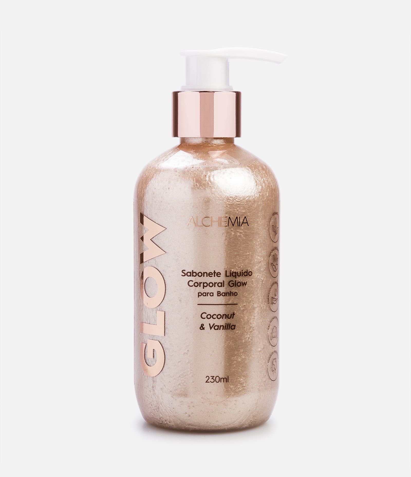 Sabonete Líquido Corporal Glow Alchemia 230ml 1