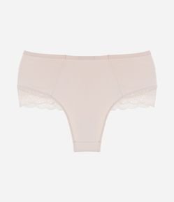 Calcinha Hot Pant em Microfibra com Renda Curve & Plus Size