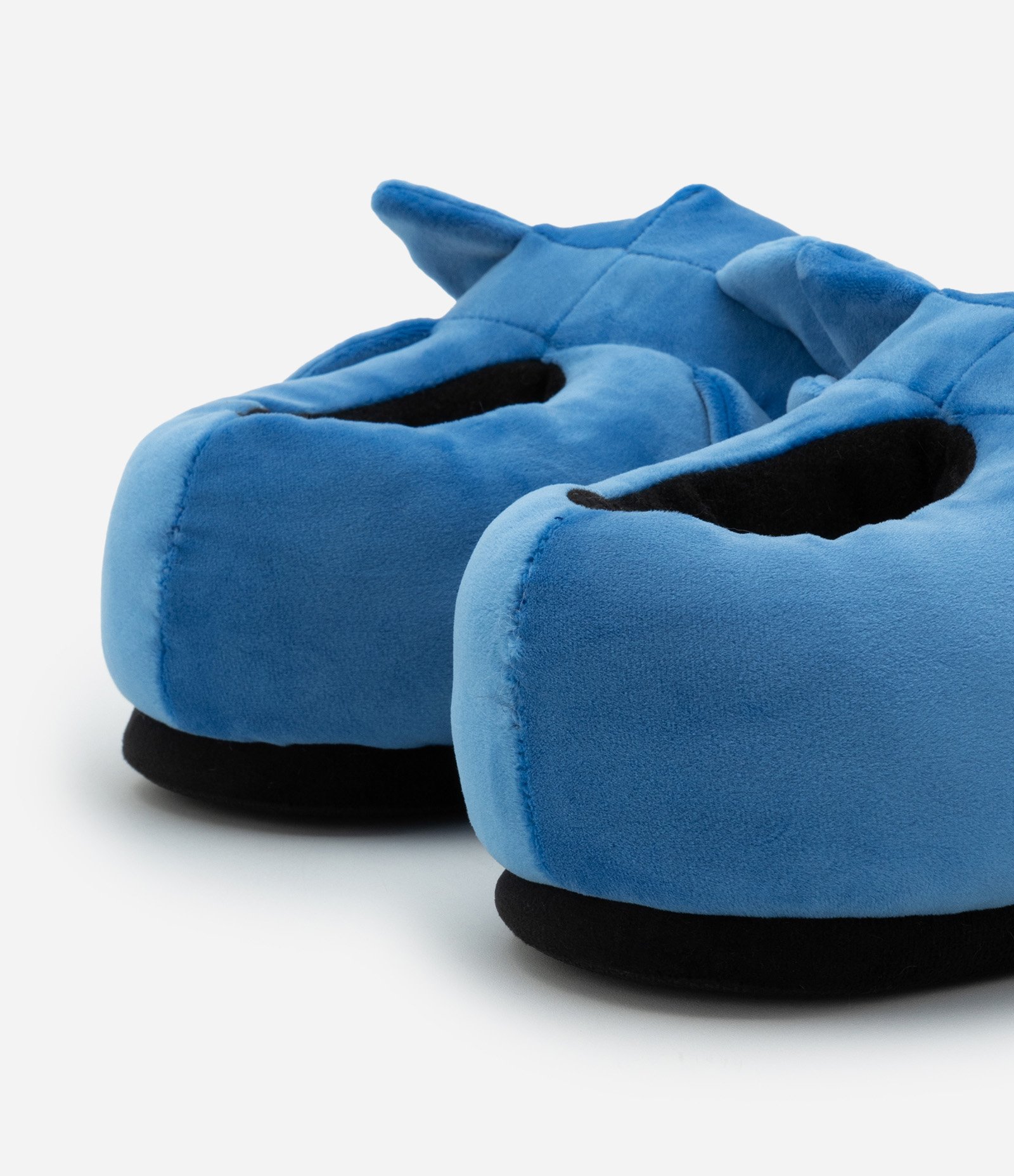 Pantufa Infantil Fechada em Fleece Bordado Sonic - Tam 29 a 36 Azul 2