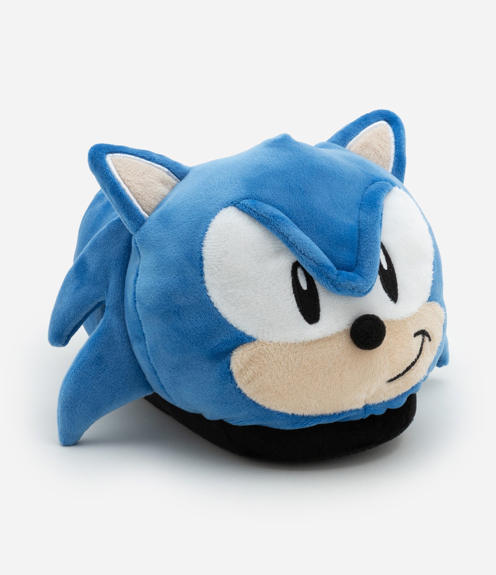 Pantufa Infantil Fechada em Fleece Bordado Sonic - Tam 29 a 36 Azul 3
