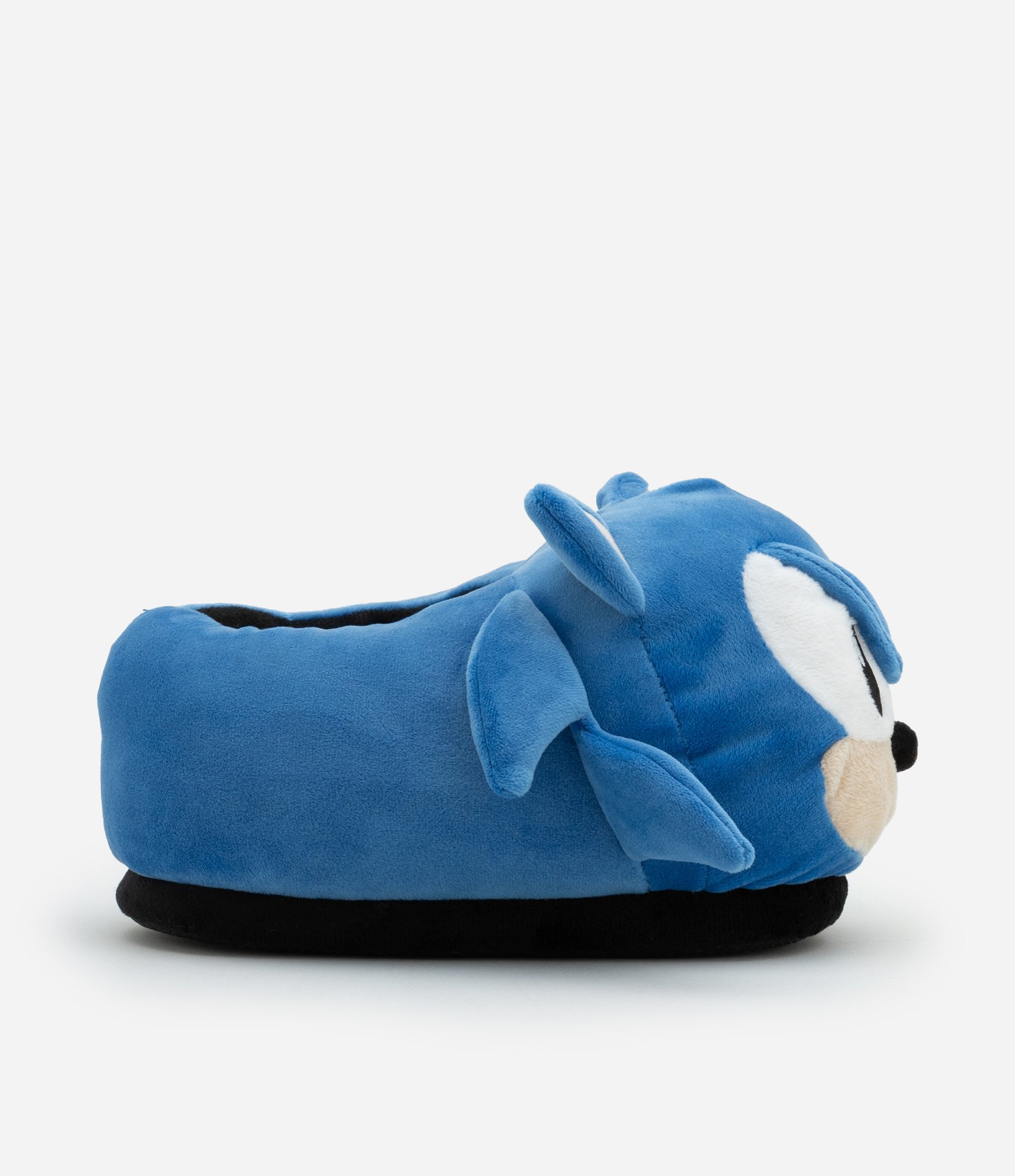 Pantufa Infantil Fechada em Fleece Bordado Sonic - Tam 29 a 36 Azul 5