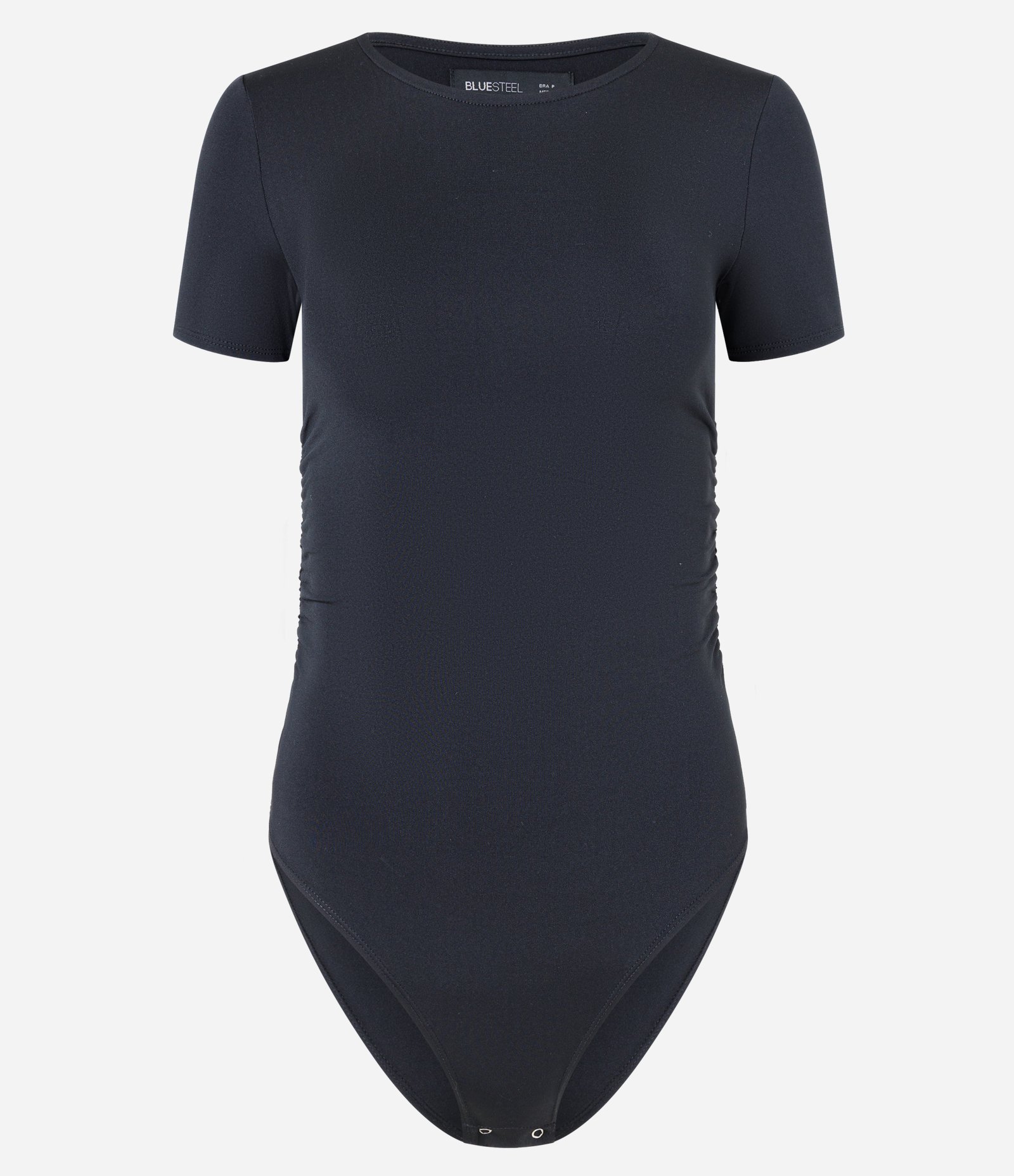 Body com Drapeado Lateral e Manga Curta 6