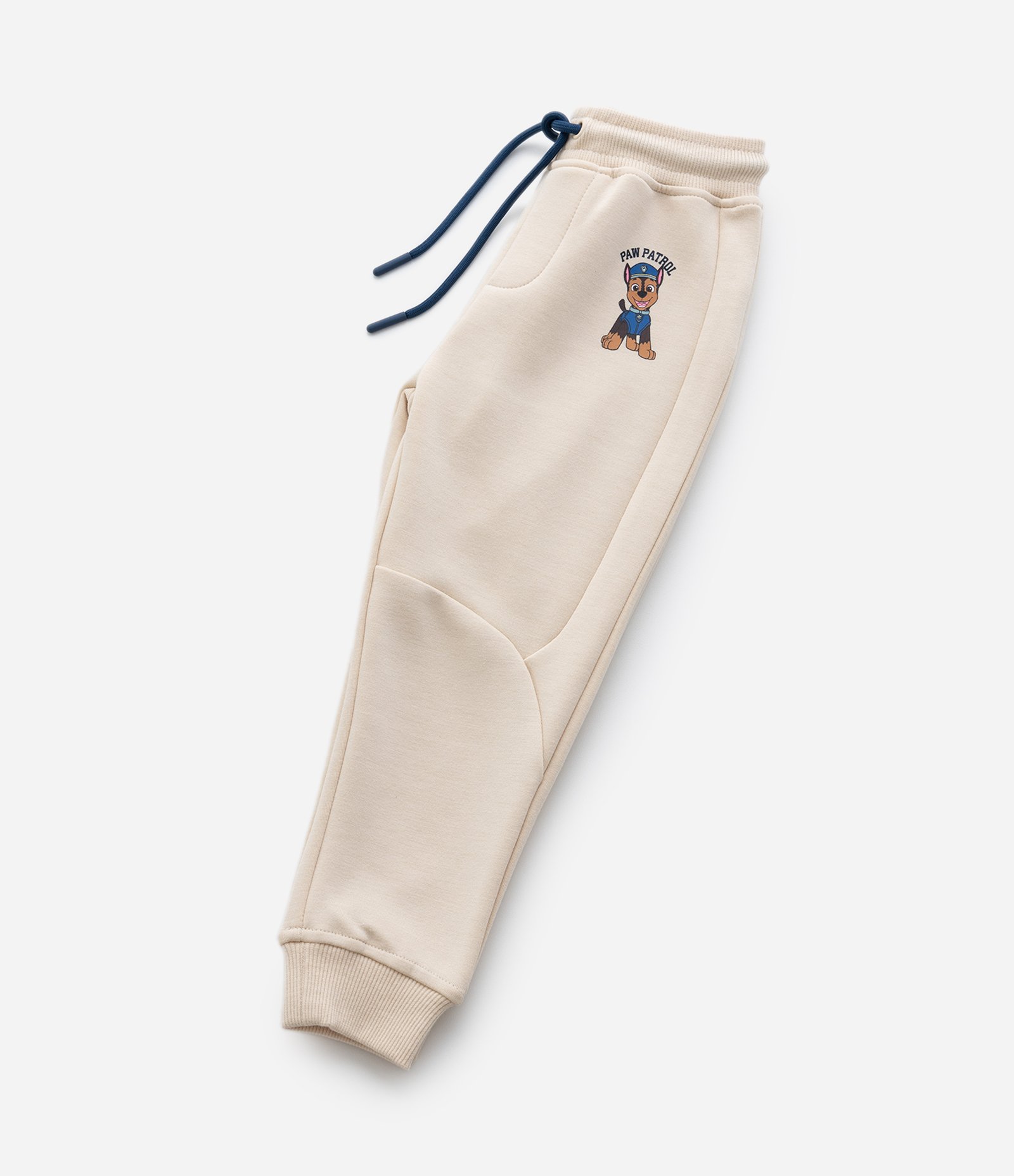 Calça Infantil com Bolsos e Estampa Patrulha Canina - Tam 1 a 5 Anos Bege 7