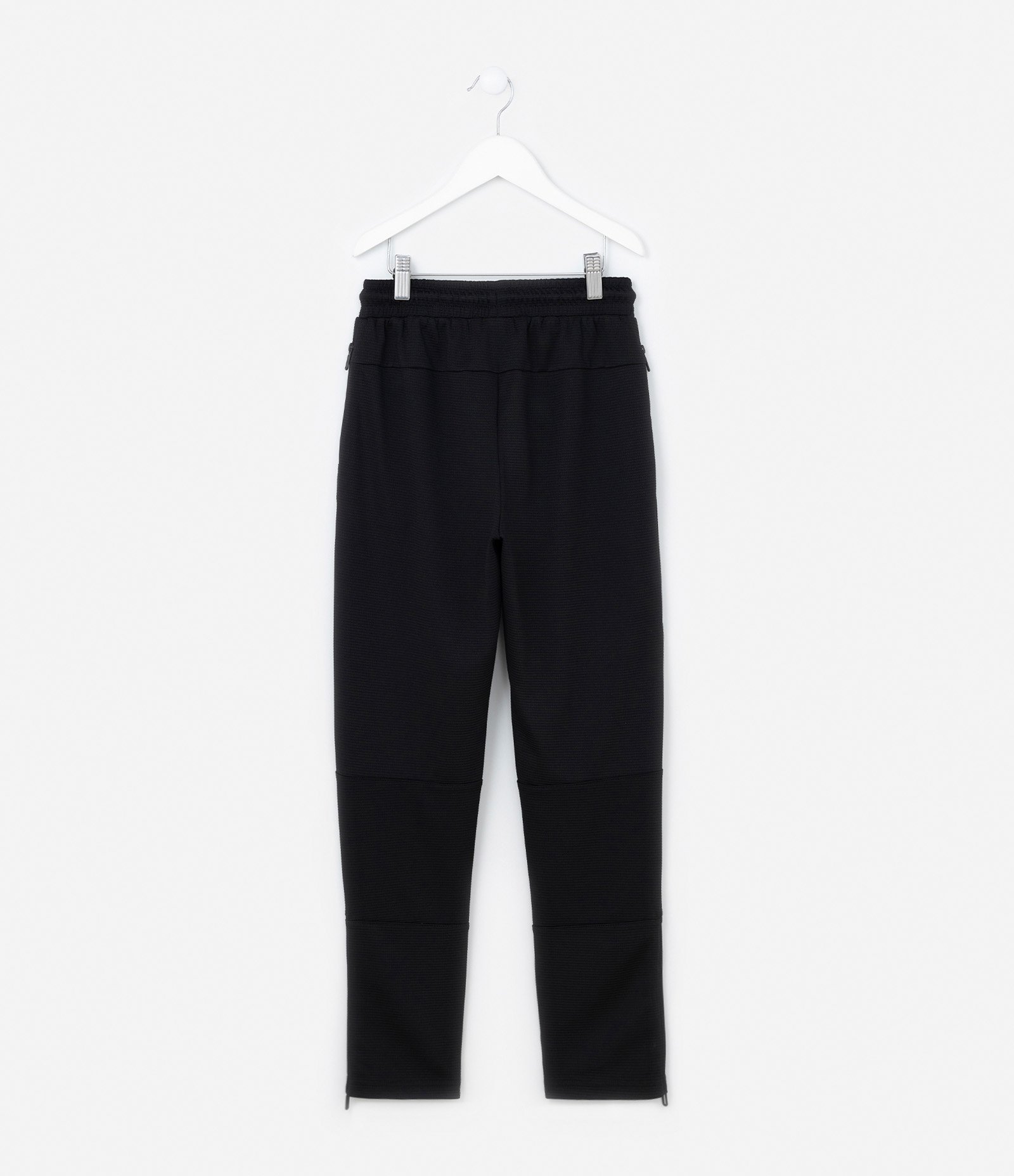 Calça Infantil Texturizada com Zíper - Tam 5 a 14 Anos Preto 2
