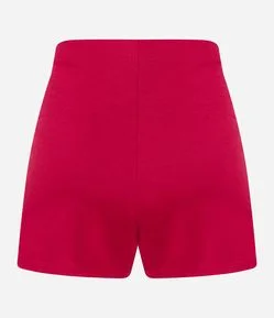 Short Saia em Ponto Roma com Fendinha