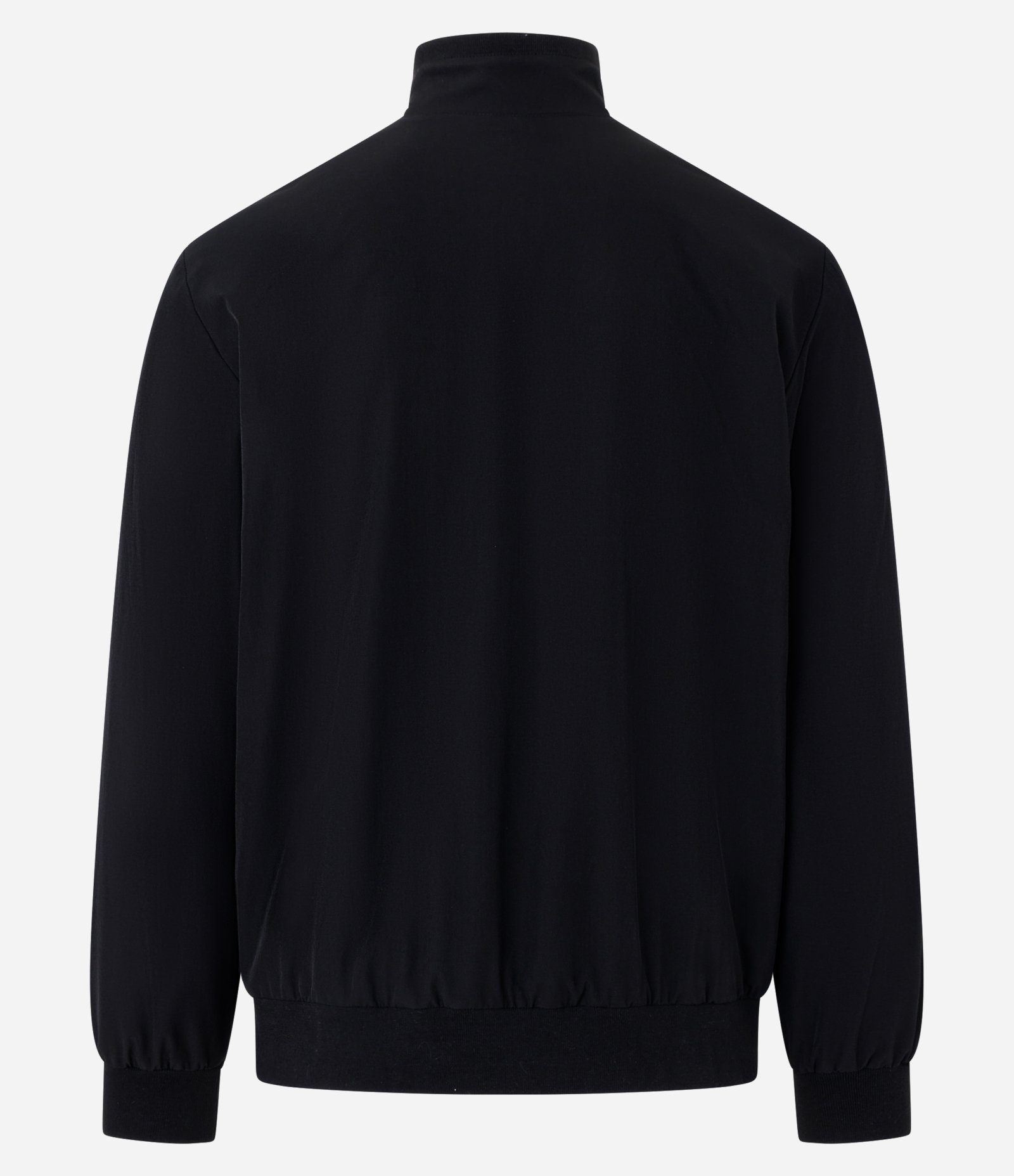 Jaqueta Bomber com Gola Alta Preto 6