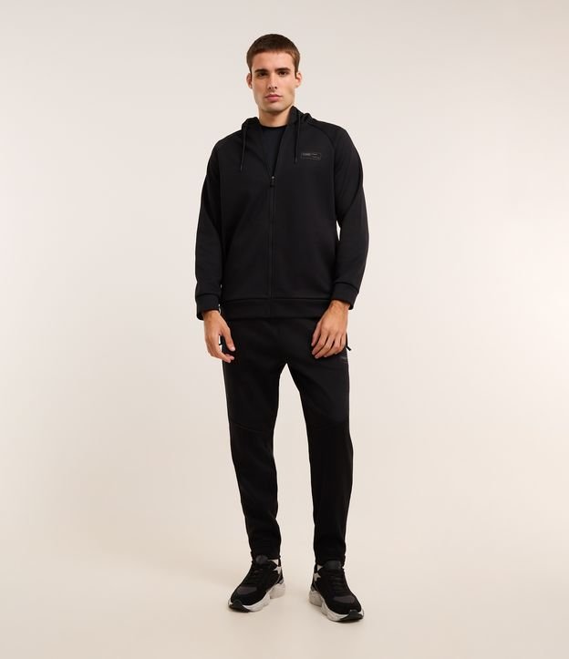 Calça Slim Esportiva com Cós Elástico