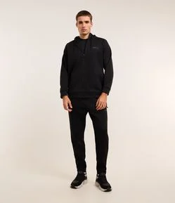 Calça Slim Esportiva com Cós Elástico