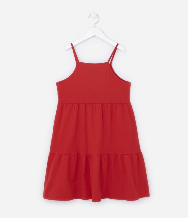 Vestido Marias Infantil com Alcinhas - Tam 5 a 14 Anos