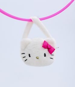 Bolsa Infantil Transversal com Carinha Hello Kitty - Tam U