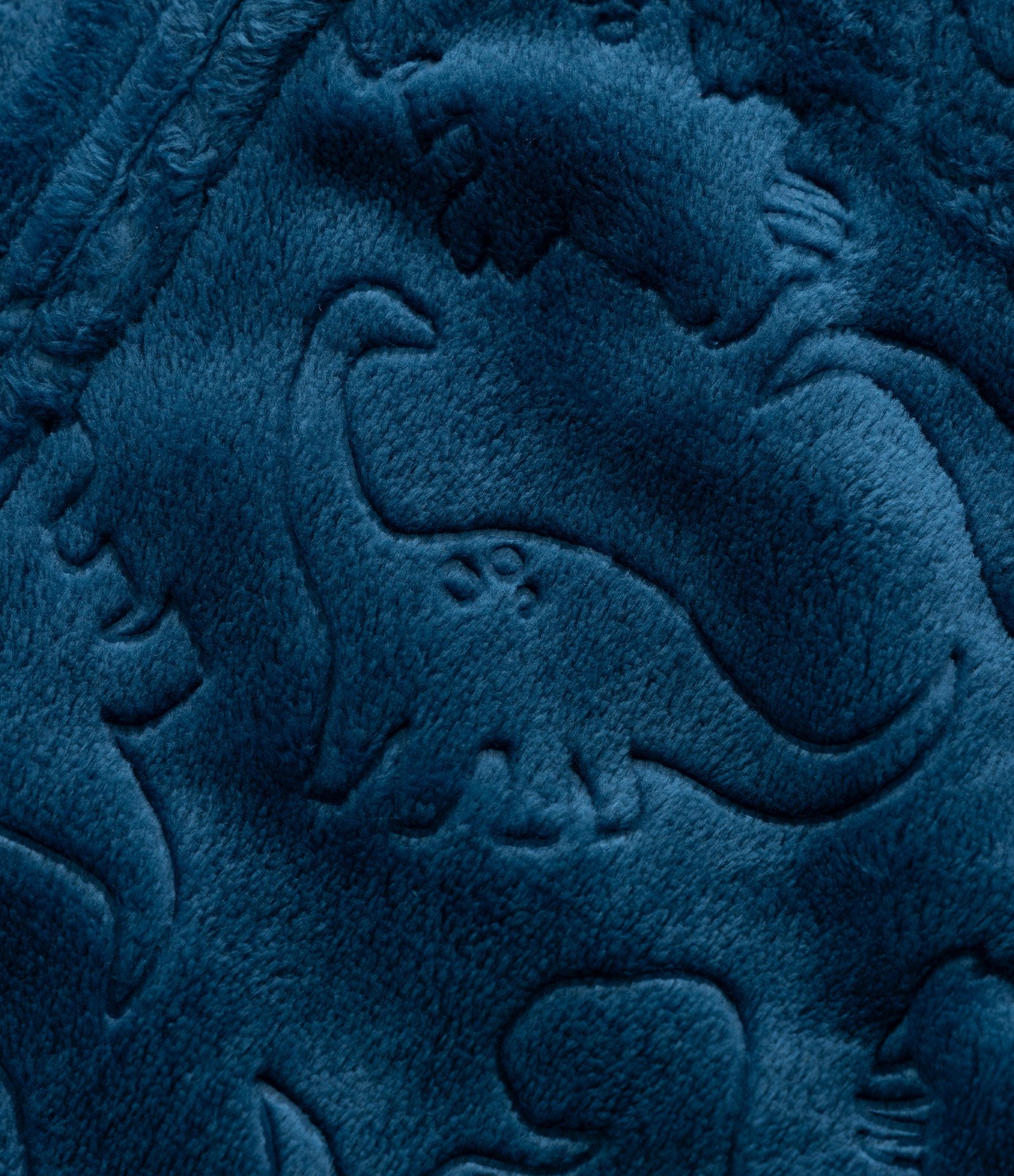 Casaco Infantil em Fleece com Textura de Ursinhos - Tam 1 a 6 Anos Azul 3