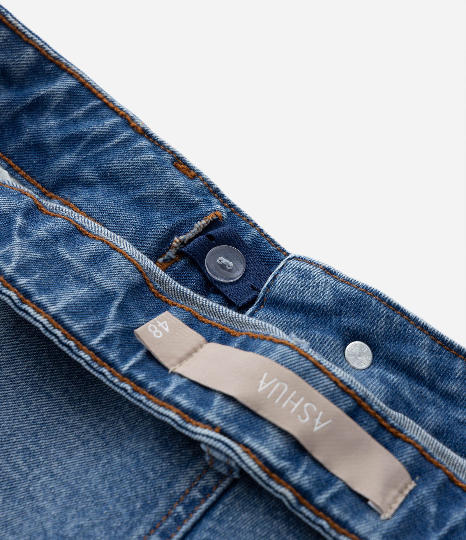 Calça Skinny Jeans Dirty Washed Curve & Plus Size Azul 8